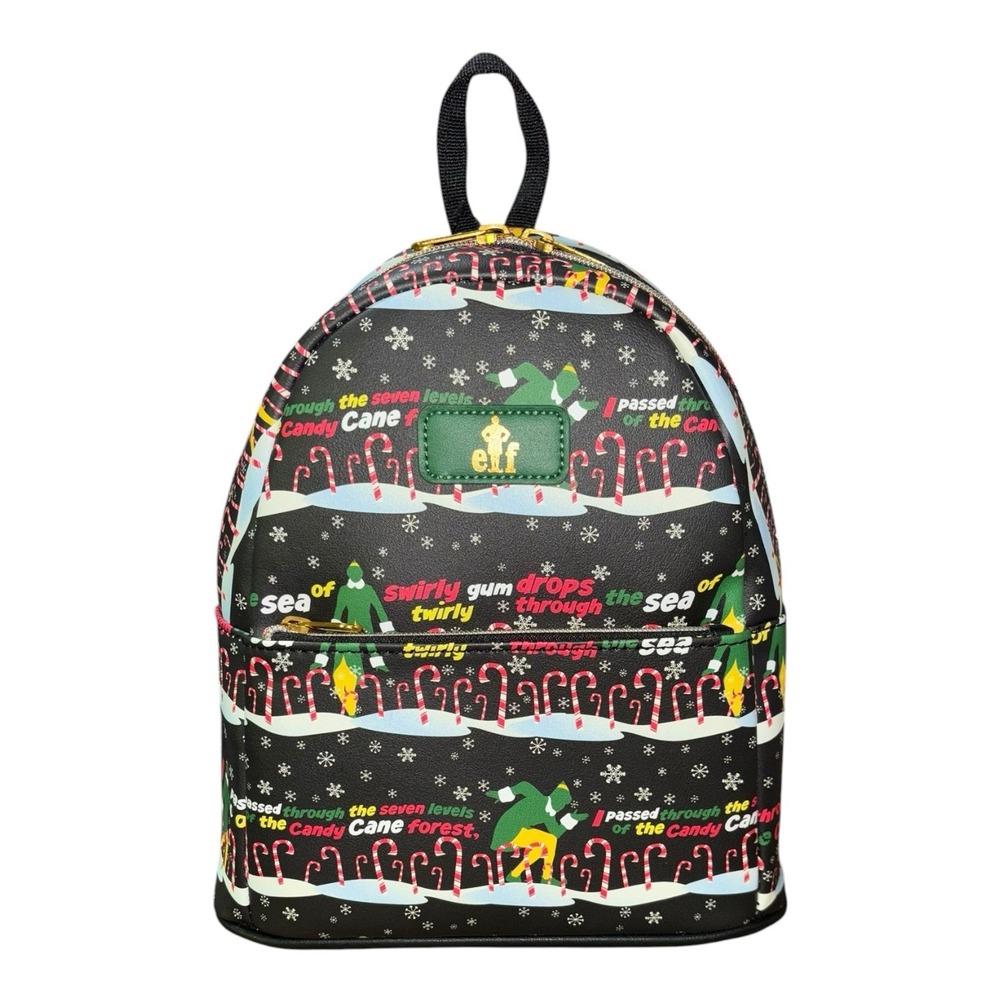 NWT Funko Elf Mini Backpack Christmas Will Ferrell Buddy Candy Cane Forest‎